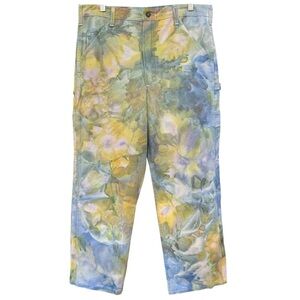Stanley USA Carpenter Jeans 90s Floral Painter Pants 26x26